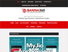 Tablet Screenshot of banna360.com